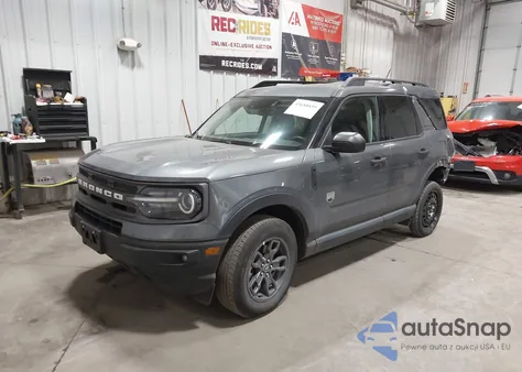 2024 Ford Bronco Sport Big Bend из США, поврежденный, VIN 3FMCR9B64RRE43558